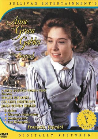 Anne Of Green Gables The Sequel: Megan Follows - Rare Oop Digitally Restored Dvd