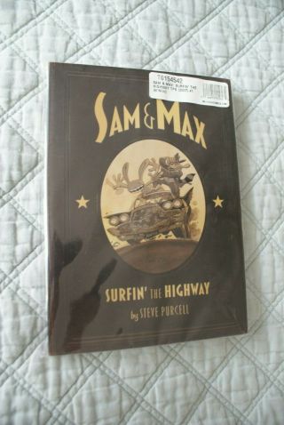 Sam & Max Surfin The Highway Tpb Anniversary Edition Steve Purcell Rare Telltale