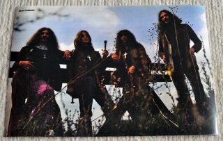 Black Sabbath Poster Black Sabbath Paranoid Promo Poster Rare