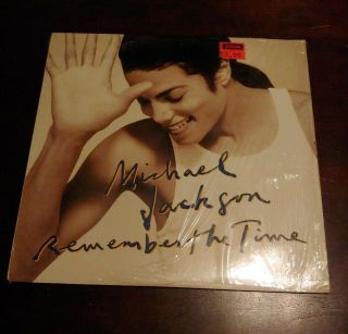 Michael Jackson - Remember The Time 12 " Vinyl Lp Maxi Single 5 Remixes Rare Oop