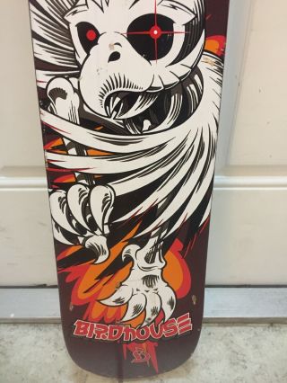Vintage Tony Hawk Birdhouse Skull Skateboard Deck 31”x 7.  5” VERY RARE VHTF 4