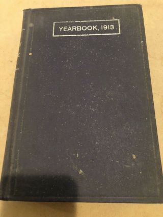 Rare Yearbook Of The United States Department Of Agriculture 1913 Hb Vg Fs