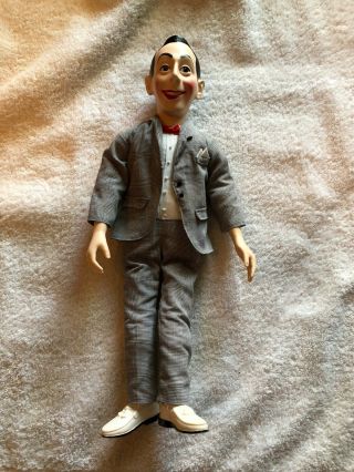 Vintage 1987 Matchbox Toys 18” Pee Wee Herman Doll Rare