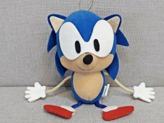 Rare Stringy Sonic The Hedgehog Sega Ufo Prize 8 " Plush Doll 1991