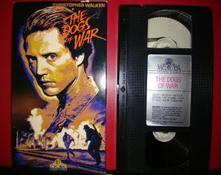 The Dogs Of War Extremely Rare Vhs,  Action,  Thriller,  Comedy,  Sci Fi,  Horror,  Movie
