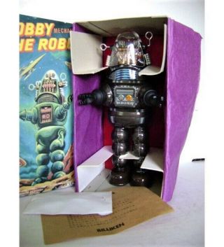 Rare Brown Billiken Robby The Robot Osaka/ Metal House Japan Mib