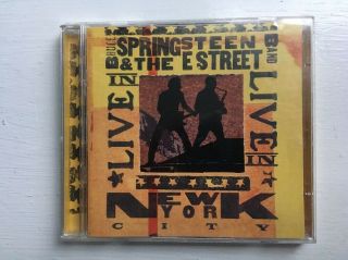 Live In Nyc By Bruce Springsteen Audio Cd Rare Sacd Vg,