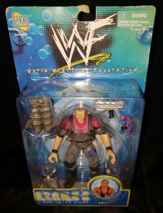 Owen Hart Stomp 2 Wwf Rare Collectible Pro Wrestling Action Figure 1998