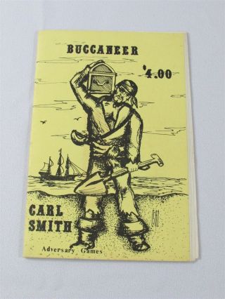 Rare Buccaneer Rpg By Carl Smith Adversary Games 1979,  Ziplock