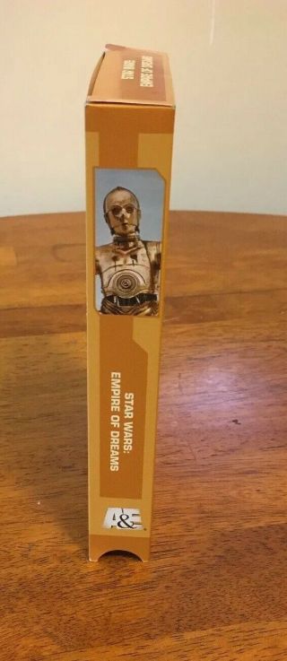Star Wars 2005 FYC Emmy Empire of Dreams A&E VHS tape - Rare 5