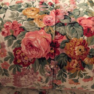 Rare Htf Euc Ralph Lauren Allison Queen/full Comforter