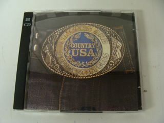 Time Life Singers And Songwriters Country Usa 2 Cd Set 30 Tracks Rare Oop Ln
