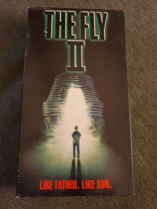 The Fly Ii Eric Stoltz 1989 Betamax Beta Very Rare Horror