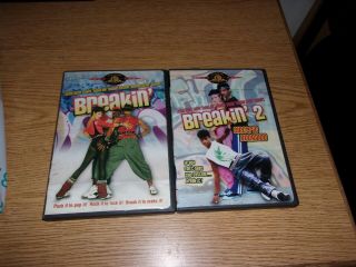 Breakin / Electric Boogaloo Breakin 2 (2 Dvd) Rare Shabba Doo Boogaloo Shrimp