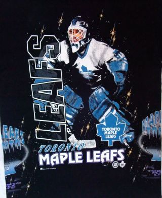 Toronto MAPLE LEAFS NHL hockey RaRe vintage shirt made in Canada 2