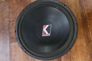 Kicker Competition C15a Old School 15 " Subwoofer,  8 Ohm,  Rare