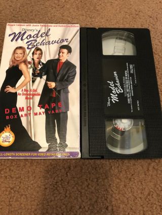 Disney - Model Behavior (Demo Tape) VHS (Slip Cover) Rare/HTF 5