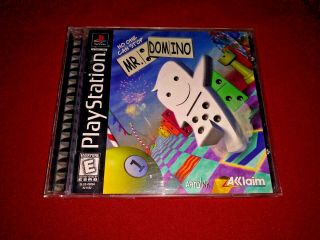 No One Can Stop Mr.  Domino (sony Playstation 1,  1998) Cib,  Rare,  Ships Fast Ps1