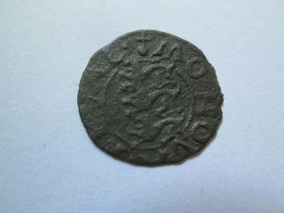 Sweden medieval silver coin,  Erik 14 schilling n.  d.  (1568) Reval RARE 2