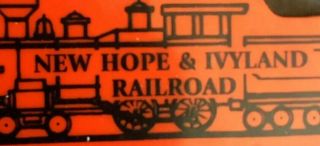 Rare Hope & Ivyland Railroad Refridgerator Magnet