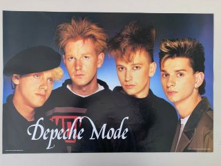 Depeche Mode,  Mega Rare Authentic 1984 Poster