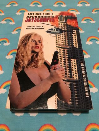 Rare - Skyscraper - Vhs - Anna Nicole Smith