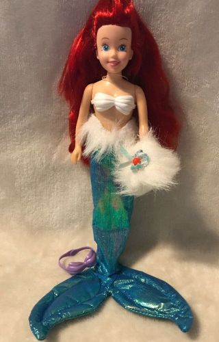 Vintage 1990 Ariel Doll By Tyco? From Disney The Little Mermaid Rare?