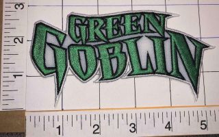 1 Rare Vintage Spiderman Green Goblin Villain Patch Marvel Comics