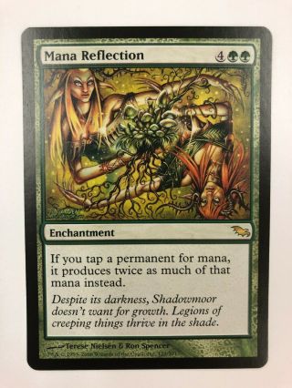 Mana Reflection - Mtg - Shadowmoore - Lp - Magic: The Gathering X1 A