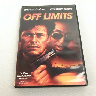 Off Limits (dvd,  2005) Rare Oop Willem Dafoe Gregory Hines Fast