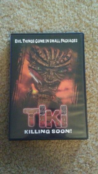 Tiki : Killing Soon On Dvd Rare Oop Cult Horror B Movie Retromedia Release