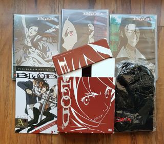 /976\ Blood,  Part 2 Two 5 - Disc Dvd Box Set W/ Manga Sampler & Ski Cap Rare & Oop