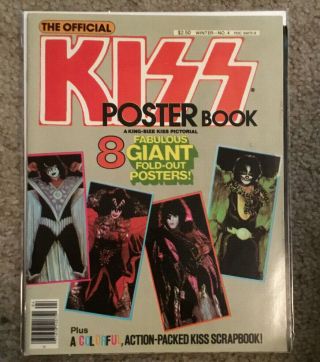 The Official Kiss Poster Book 1979 Aucoin Complete Very Rare L@@k Ex,