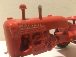 Farmall Cub Toy Tractor 1950’s Rare Plastic Model Parts 3