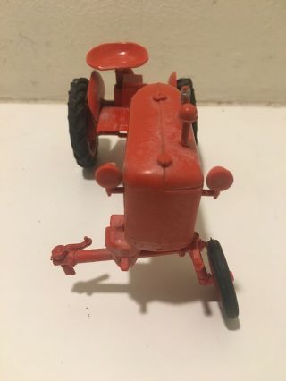 Farmall Cub Toy Tractor 1950’s Rare Plastic Model Parts 4