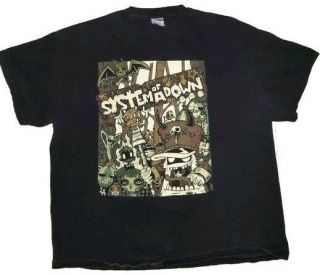 Vintage System Of A Down Voodoo T - Shirt Size Xl Soad Metal Rock Band Shirt Rare