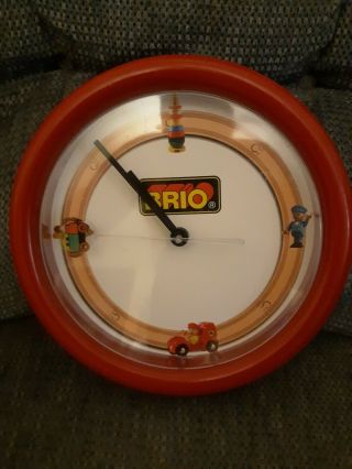 Rare Vintage Brio Promo Clock