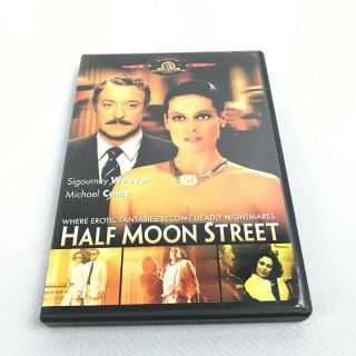 Half Moon Street Dvd Out Of Print Rare Signourney Weaver / Michael Caine Oop