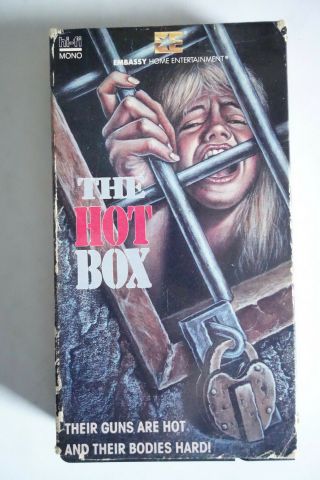 The Hot Box Women In Prison Vhs Tape Rare Cult Horror Exploitation 70s Sleaze