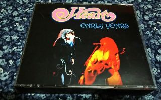 Heart / 70s Early Years / Rare Live Import / 2cd,  1dvd /