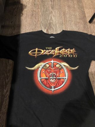 Ozzfest 2000 - Rare,  Vintage From Show”l@@k”must Have Shirt”size Large”