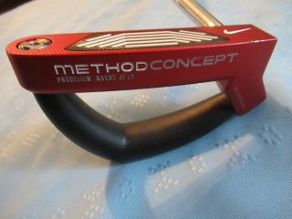 RARE NIKE METHOD CONCEPT MILLED PRECISION INSERT C1 MID - LENGTH PUTTER 43 