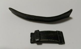 22mm Tudor 79220r Distressed Leather Strap For Black Bay Ranger Pelagos Gmt Rare