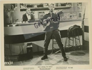 Tommy Steele Playing Guitar Rare Photo 1