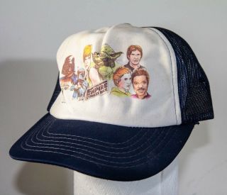 Vintage Star Wars Empire Strikes Back Trucker Hat - 1981 Rare