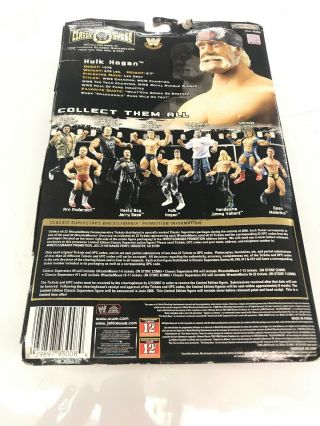 WWE Jakks Classic Superstars Hulk Hogan NWO White Belt Elite Rare 6