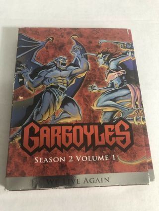 Gargoyles: Season 2 - Vol.  1 Rare Oop 3box Set,  Read Read