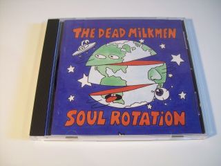 The Dead Milkmen Soul Rotation Cd Rare Hollywood Records Release Folk Punk Rock