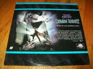 Tales From The Crypt Presents Demon Knight Laserdisc Ld Widescreen Very Rare