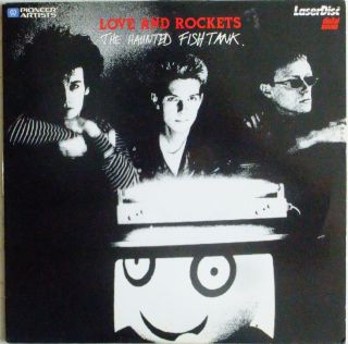 Love And Rockets Laserdisc The Haunted Fish Tank Ld Rare